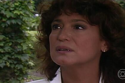 Susana vieira em cena da novela mulheres de areia exibida nesta quarta-feira (05/07)