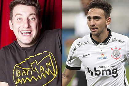 Eros prado e gustavo mosquito em uma montagem