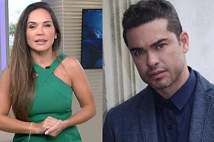 Isabele benito e sidney sampaio em uma montagem