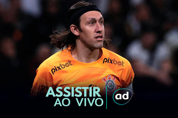 Goleiro Cássio na arte onde assistir ao jogo do Corinthians