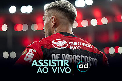 Arte onde assistir ao jogo Flamengo x Olimpia, pela Libertadores
