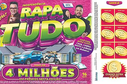 Volante da Tele Sena da Independência 2023
