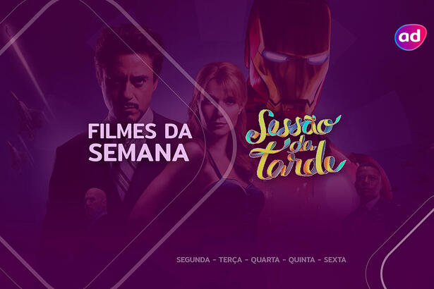 Poster do filme Homem de Ferro na Sessão da Tarde