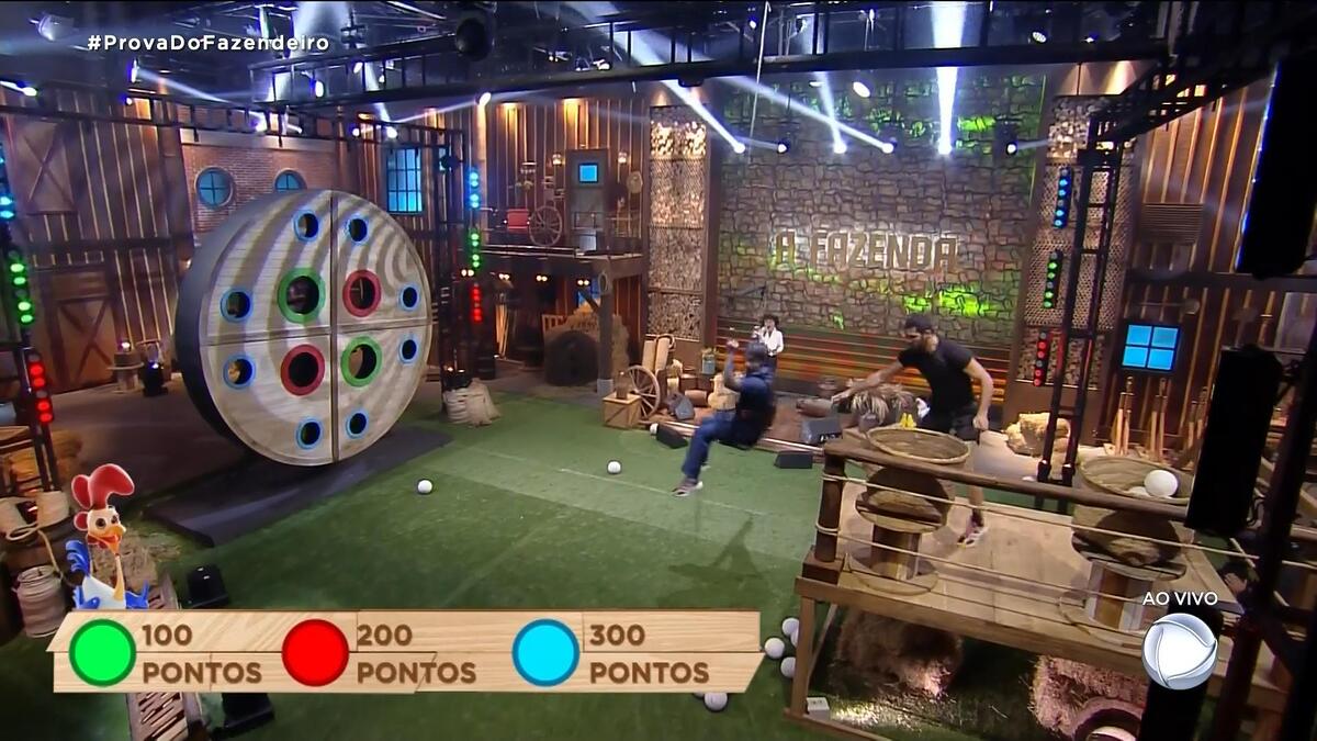 A pontuação das bolas da 2ª Prova Do Fazendeiro