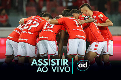Arte onde assistir ao jogos do Internacional no Brasileirão