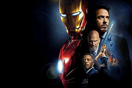 Arte de divulgação do filme Homem de Ferro