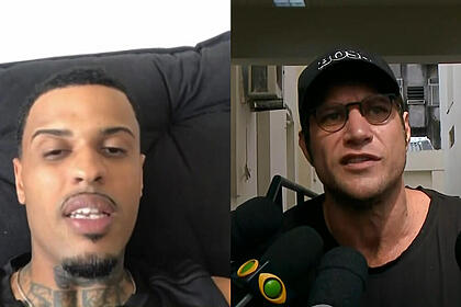 Montagem com Xaga , motorista que tirou Diego Alemão da Delegacia