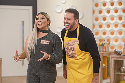 Adryana ribeiro e albert no 'minha mulher que manda'