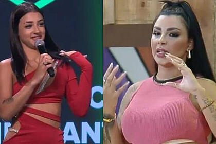 Bia Miranda e Jenny Miranda em uma montagem