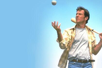 Dennis Quaid em cena do filme Desafio do Destino