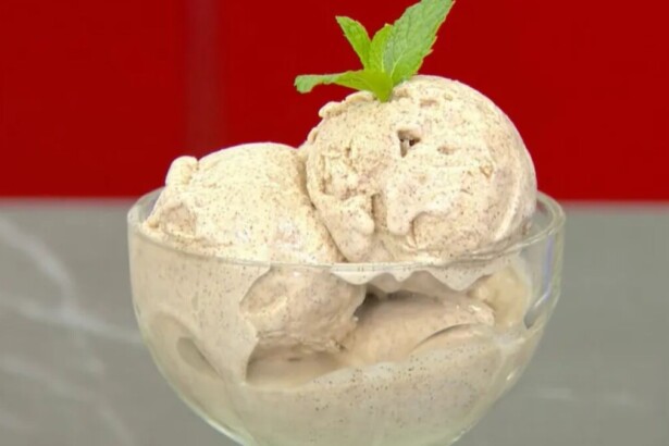 Receita de Sorvete de Canela do Mais Você