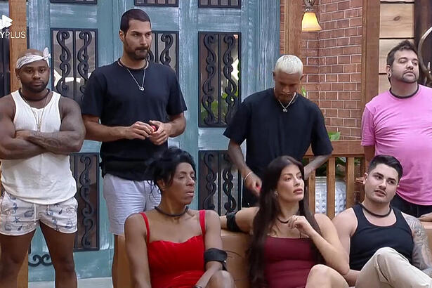Black, Shay, WL e Sander no sorteio da Prova de Fogo