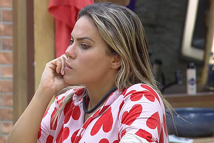 Kally pensativo em A Fazenda