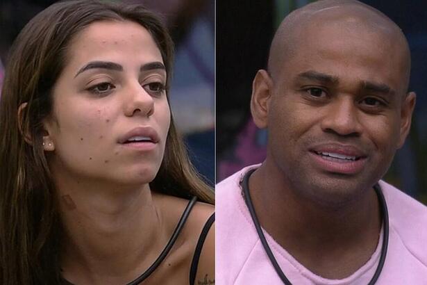 Key Alves e Black durante o BBB 23