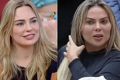 Rachel e Kally em uma montagem na a fazenda