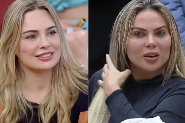 Rachel e Kally em uma montagem na a fazenda