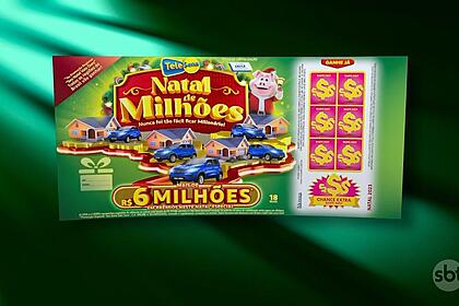 Bilhete da Tele Sena de Natal 2023