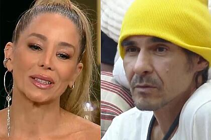 Danielle Winits defendendo a vitória de André no sofá do Hoje em Dia