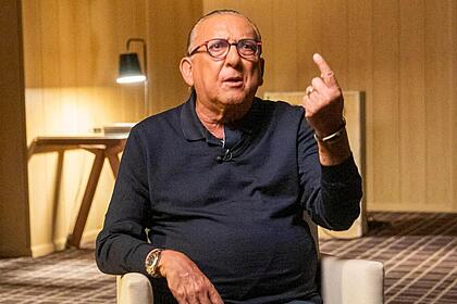 Galvão Bueno em trecho do documentário 'Galvão: Olha O Que Ele Fez'