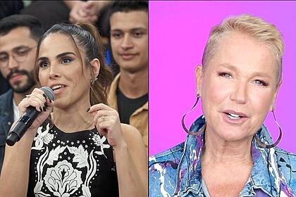 Wanessa Camargo divide tela com Xuxa que faz um agradecimento ao Altas Horas