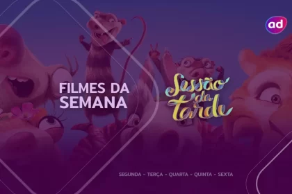 Filme A Era Do Gelo: O Big Bang na arte da semana de sessão da tarde