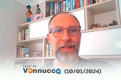 José Armando Vannucci ao vivo na Coluna do Vannucci do dia 10 de janeiro