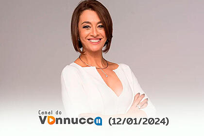 Catia Fonseca na arte da Coluna do Vannucci ao vivo