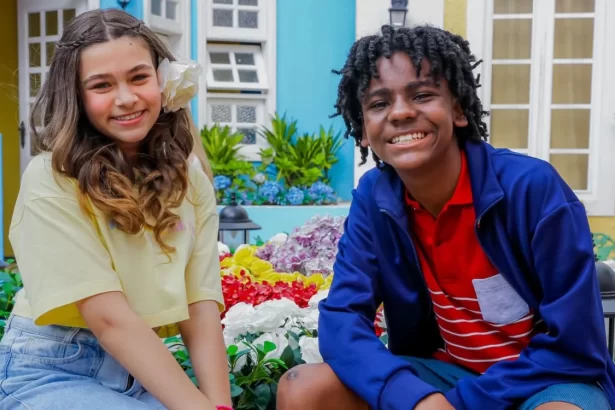 Protagonistas de A Infância de Romeu e Julieta