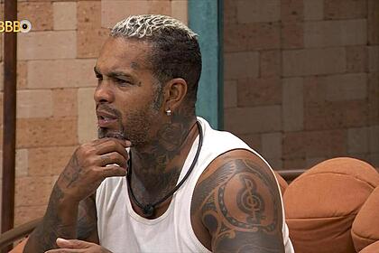 Rodriguinho na academia do BBB 24