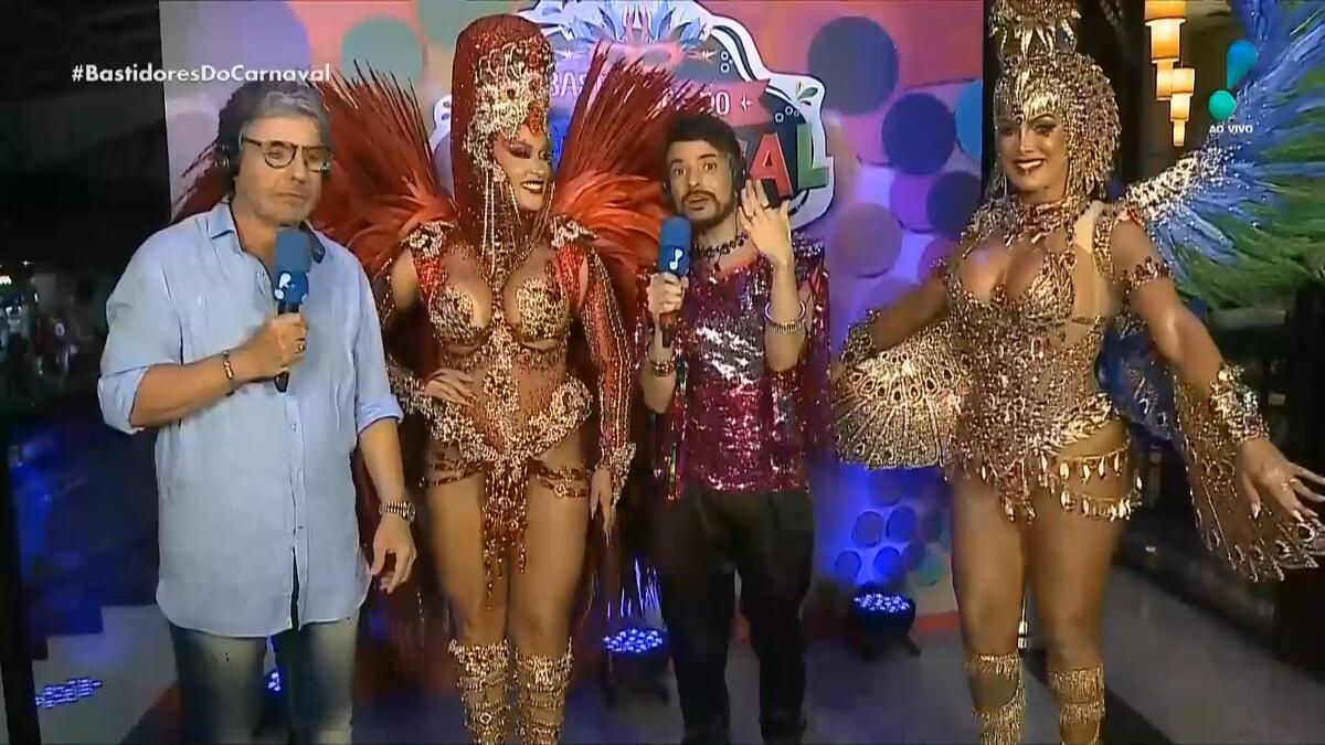 Fefito e João Kléber nos Bastidores do Carnaval 2024