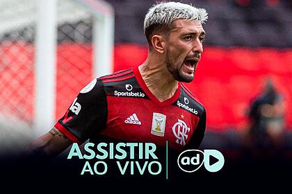 Arrascaeta na arte onde assistir ao jogo Bangu x Flamengo, pelo Cariocão
