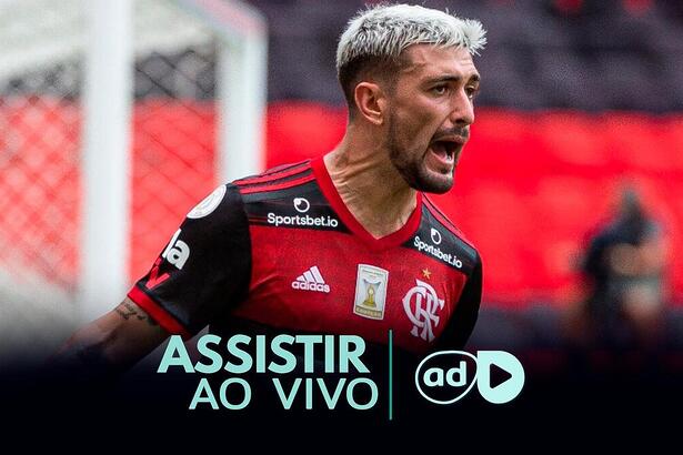 Arrascaeta na arte onde assistir ao jogo Bangu x Flamengo, pelo Cariocão