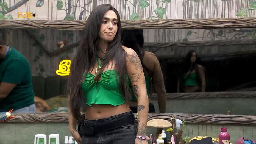 Giovanna entra no quarto Gnomo do BBB 24