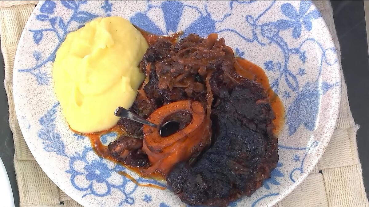 Ossobuco com molho de ameixa da Ana Maria Braga (23/02/2024)
