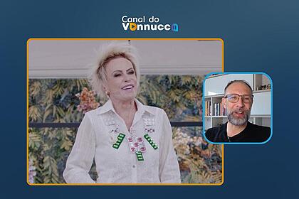 Ana Maria Braga na arte da Coluna do Vannucci ao vivo