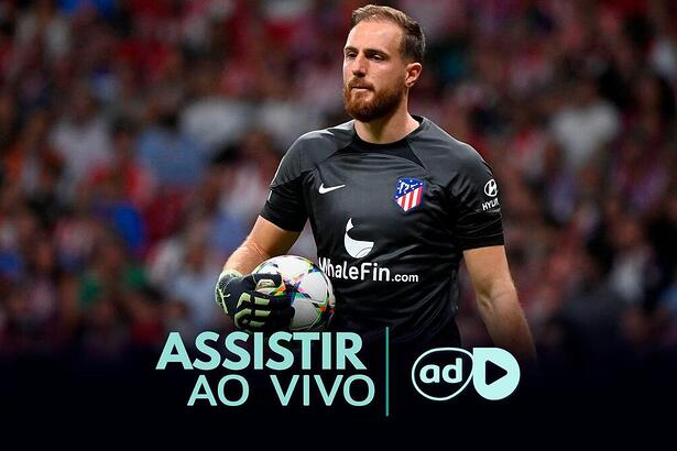 Goleiro Oblak na arte onde assistir ao jogo Atlético de Madrid x Inter de Milão, pela Liga dos Campeões