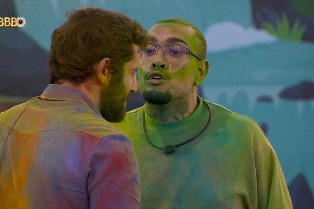 Bin Laden grita em cima de Matteus no gramado do BBB 24