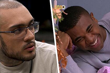 Mc Bin Laden conversa com Fernanda sobre Davi no quarto Gnomo do BBB 24