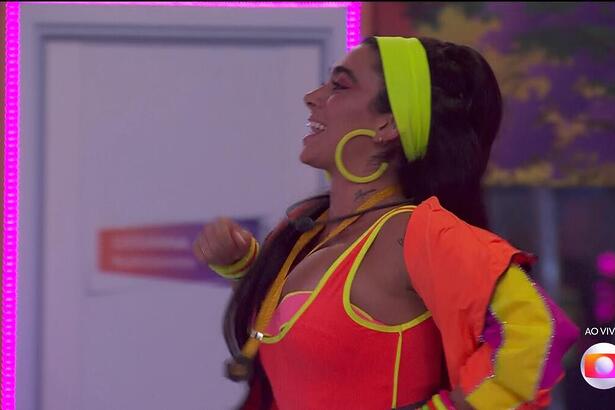 Giovanna dança na festa da líder no BBB 24