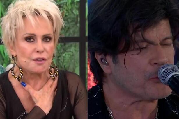 Ana Maria Braga e Paulo Ricardo em uma montagem