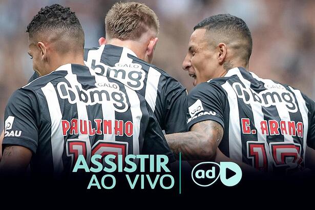 Arana e Hulk na arte onde assistir ao jogo Caracas x Atlético/MG, pela Libertadores
