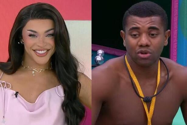 Pabllo Vittar e Davi em uma montagem