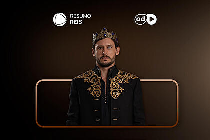 Salomão na arte do resumo de Reis na Record