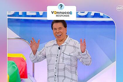 Silvio Santo de pijama na arte do Vannucci Responde