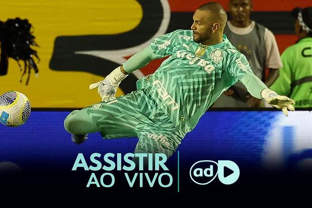 Weverton na arte onde assistir ao jogo Palmeiras x Internacional, pelo Brasileirão