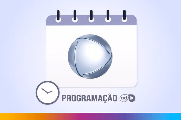 Arte de divulgação da programação da Record