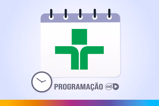 Logo da TV Cultura na arte da programação