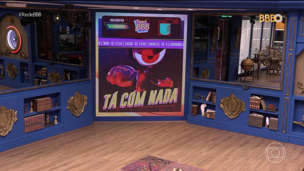 Aviso do Tá com Nada na sala do BBB 24