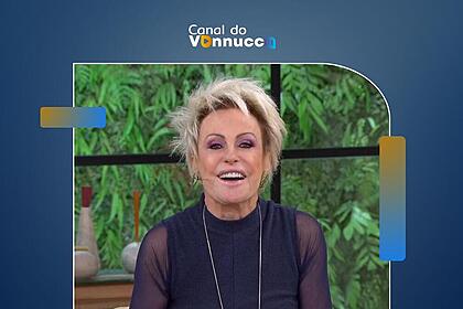 Ana Maria Braga na arte diária da Coluna do Vannucci