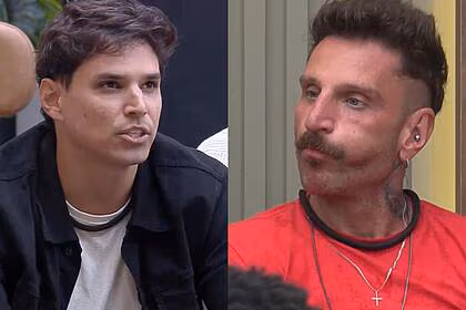 Bruno e guipa em uma montagem na a grande conquista